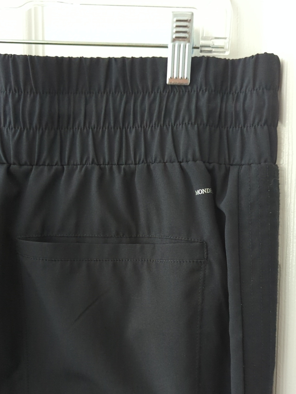 NWT! ~MONDETTA~ FABULOUS BLACK WIDE LEG PANTS-L - Picture 9 of 13
